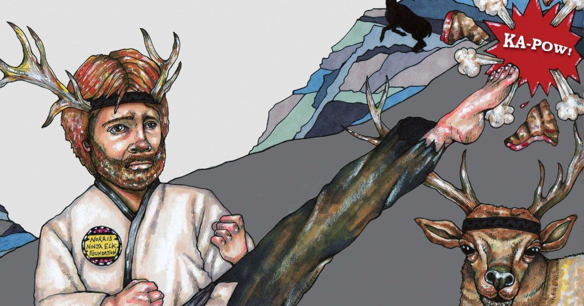 Of Elk & Men Outside Bozeman